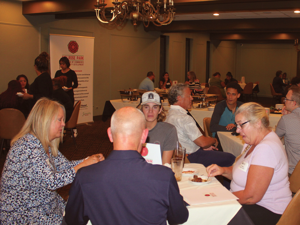 Chamber Hosts Networking After Hours Event at Tom's SteakHouse
