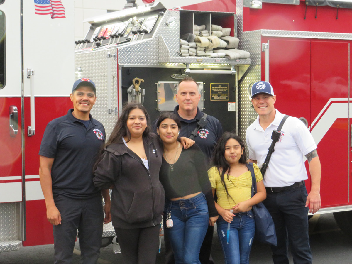 National Night Out with Melrose Park's finest